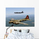 B-17g Flying Fortress Participates Wall Decal