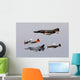 F-4 Phantom P-47 Thunderbolt Wall Decal