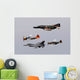 F-4 Phantom P-47 Thunderbolt Wall Decal