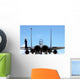 Airman Checks F-15e Strike Wall Decal