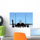 Airman Checks F-15e Strike Wall Decal