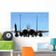 Airman Checks F-15e Strike Wall Decal