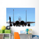 Airman Checks F-15e Strike Wall Decal