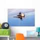 F-16 Fighting Falcon Drops Wall Decal