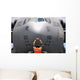 Ground Crewmember Marshals C-17 Wall Decal