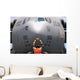 Ground Crewmember Marshals C-17 Wall Decal