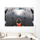 Ground Crewmember Marshals C-17 Wall Decal
