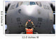 Ground Crewmember Marshals C-17 Wall Decal
