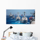 Military Ships Formation Sea Wall Decal
