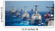 Military Ships Formation Sea Wall Decal