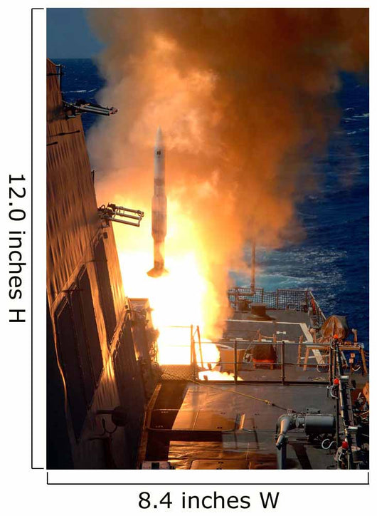 Standard Missile 2 Launches Wall Decal