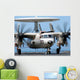 E-2c Hawkeye Conducts Arrested Wall Decal