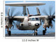 E-2c Hawkeye Conducts Arrested Wall Decal