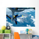 Kc-135 Stratotanker Refuels F Wall Decal Design 1