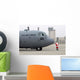 Santa Arrives C-130 Hercules Wall Decal