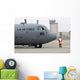 Santa Arrives C-130 Hercules Wall Decal