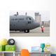 Santa Arrives C-130 Hercules Wall Decal