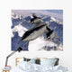 Sr-71b Blackbird Flight Wall Decal