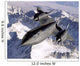 Sr-71b Blackbird Flight Wall Decal