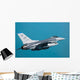 F-16 Fighting Falcon Flight Wall Decal Design 1