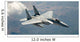F-15 Eagle Flight Wall Decal Design 3