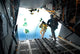 Pararescuemen Perform Static-line Jump Wall Decal