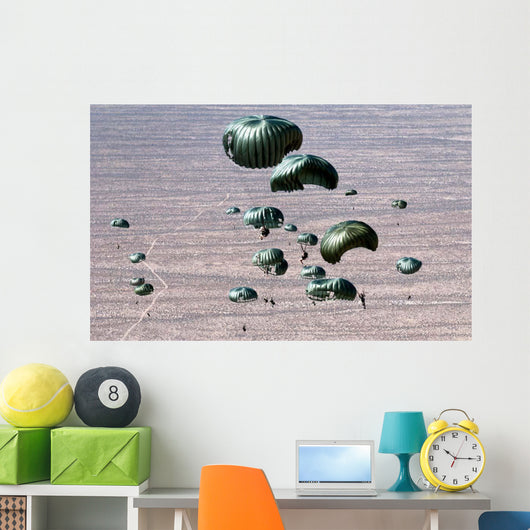 Pararescuemen Jump out C-130 Wall Decal