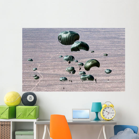 Pararescuemen Jump out C-130 Wall Decal