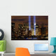 Tribute Light Memorial Wall Decal