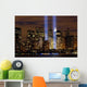 Tribute Light Memorial Wall Decal