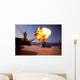 Battleship Uss Wisconsin Fires Wall Decal Design 1