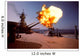 Battleship Uss Wisconsin Fires Wall Decal Design 1