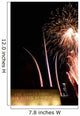Fireworks Light up Air Wall Decal