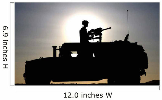 Gunner Mans Mk-19 40mm Wall Decal