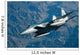 F-15 Eagle Flight Wall Decal Design 2