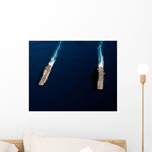 Uss Iwo Jima Steams Wall Decal
