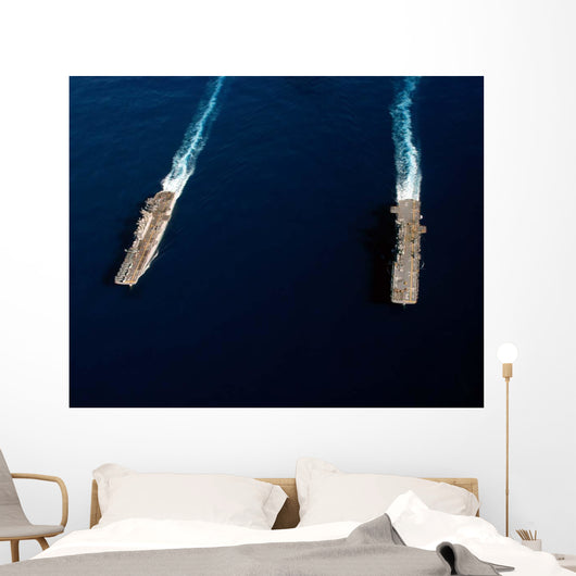 Uss Iwo Jima Steams Wall Decal
