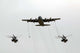 Mc-130w Conducts In-flight Refueling Wall Decal Design 2