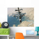 F-16 Fighting Falcon Refuels Wall Decal