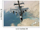 F-16 Fighting Falcon Refuels Wall Decal