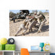 Soldiers Move Muzzle-end M777 Wall Decal