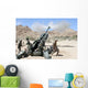 Marines Shoot 100-pound Rounds Wall Decal Design 1