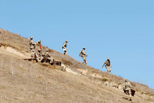 Recruits Descend One Many Wall Decal