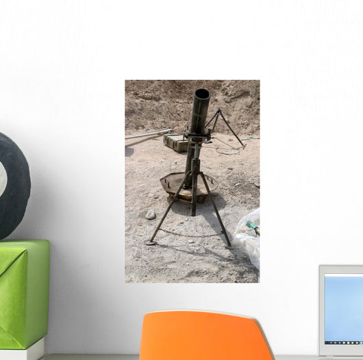 Mortar Tubes Wall Decal