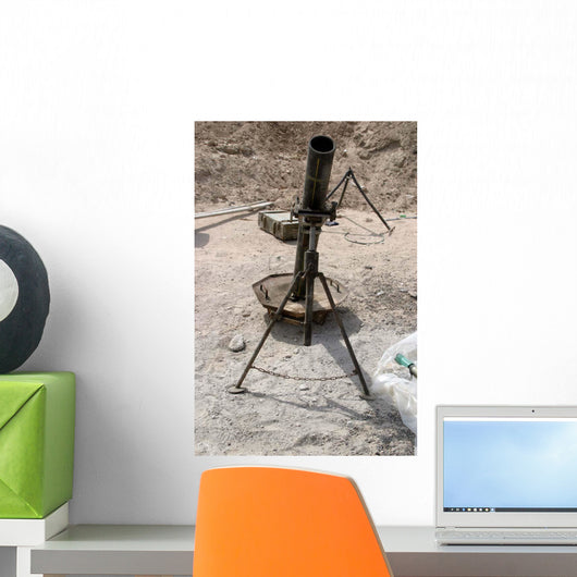 Mortar Tubes Wall Decal