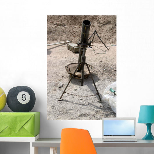 Mortar Tubes Wall Decal