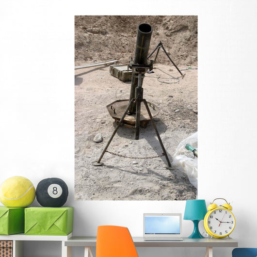 Mortar Tubes Wall Decal
