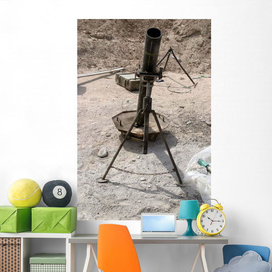 Mortar Tubes Wall Decal