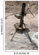 Mortar Tubes Wall Decal