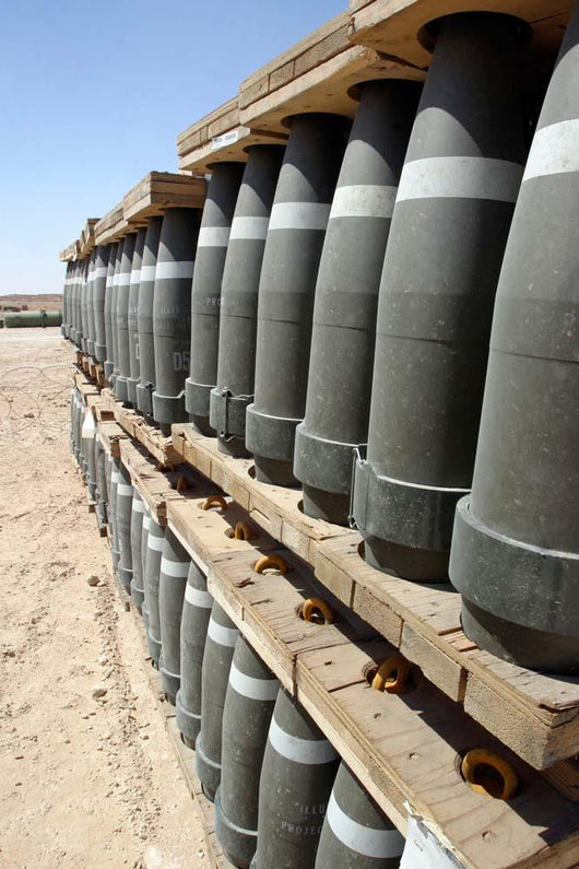 Rows Ammunition Are Stacked Wall Decal